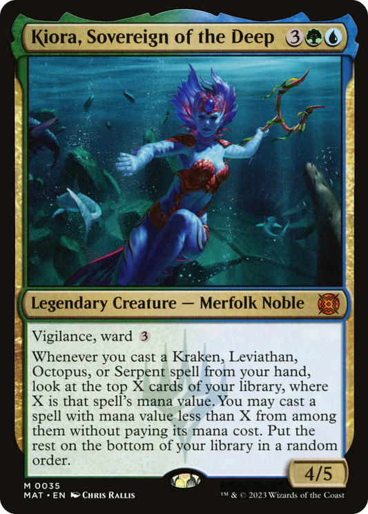 Kiora, Sovereign of the Deep - Foil