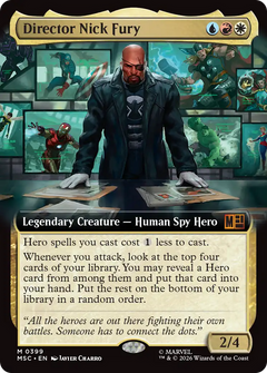 Director Nick Fury (0399) (Extended Art) (MSC)