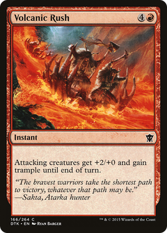 Volcanic Rush - Foil