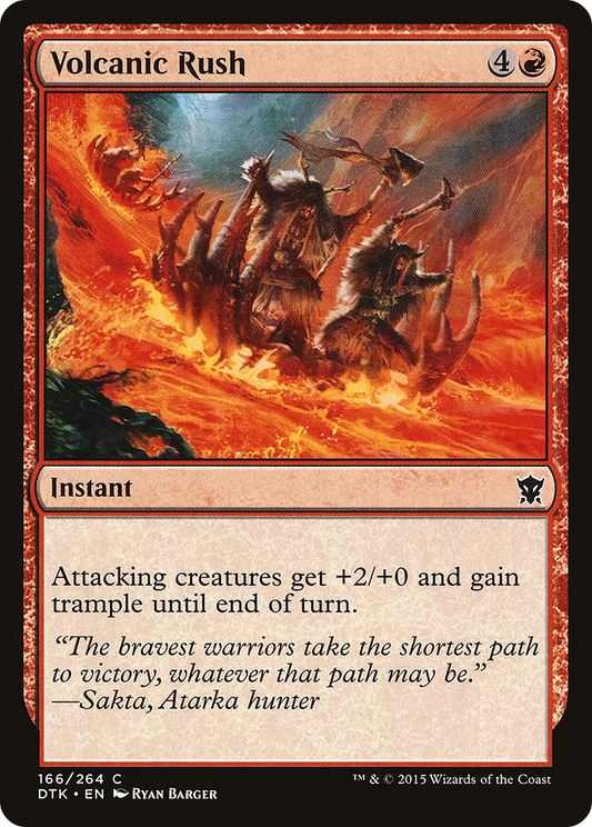 Volcanic Rush - Foil