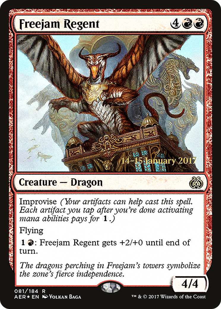 Freejam Regent (081) (Prerelease) - Foil
