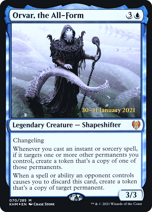 Orvar, the All-Form (070) (Prerelease) - Foil