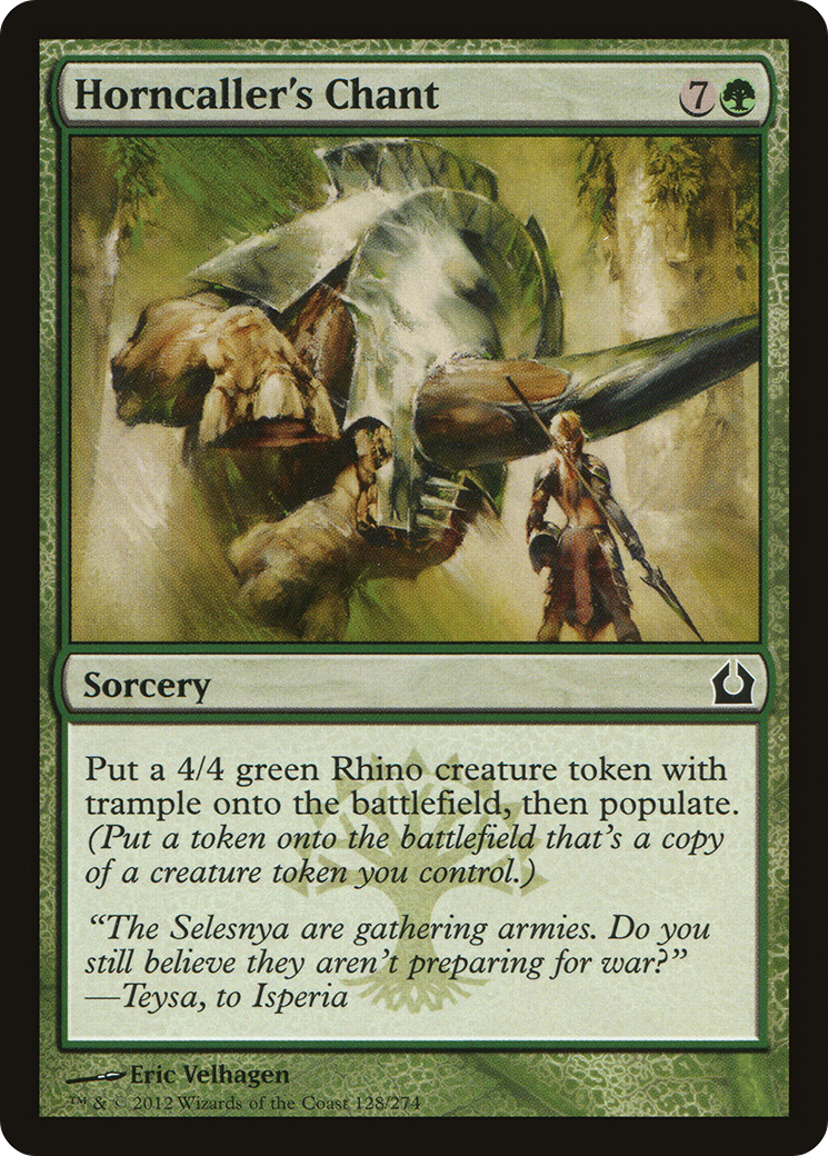 Horncaller's Chant - Foil