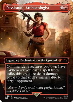 Passionate Archaeologist (2220) (Borderless) - Foil sld
