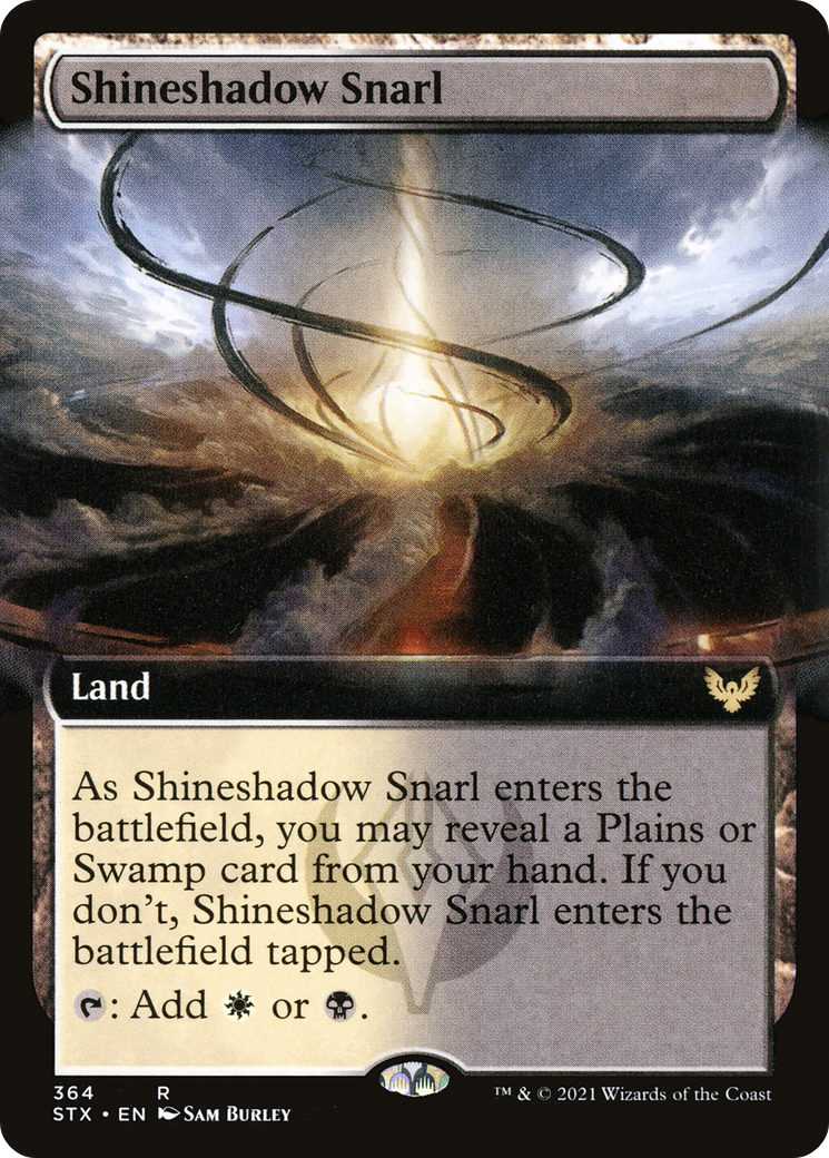 Shineshadow Snarl (364) (Extended Art) - Foil