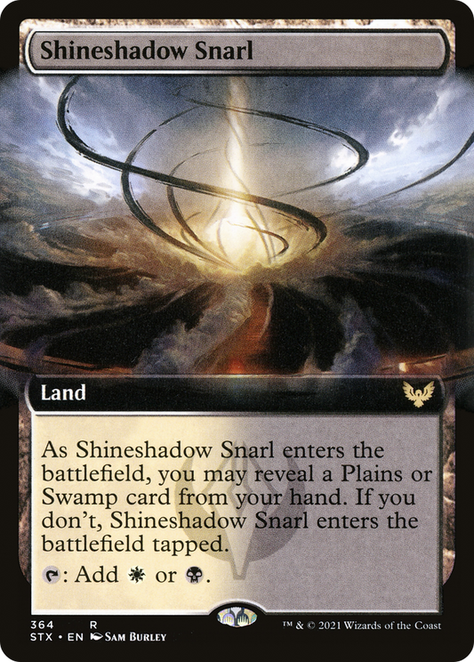 Shineshadow Snarl (364) (Extended Art) - Foil
