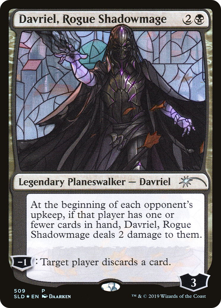Davriel, Rogue Shadowmage (509) (Showcase) - Foil