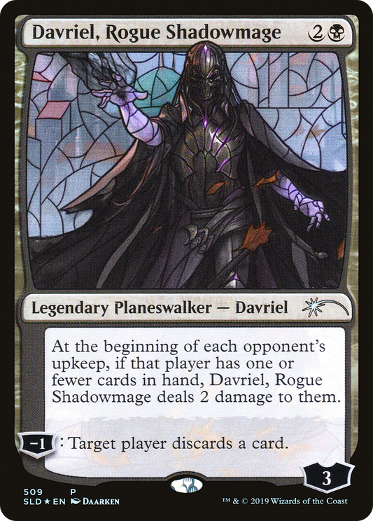 Davriel, Rogue Shadowmage (509) (Showcase) - Foil