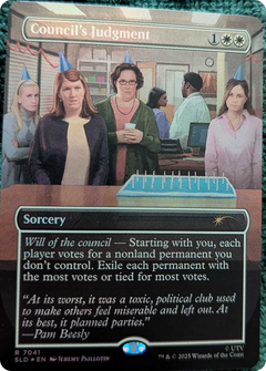 Council's Judgment (7041) (Borderless) - Foil sld