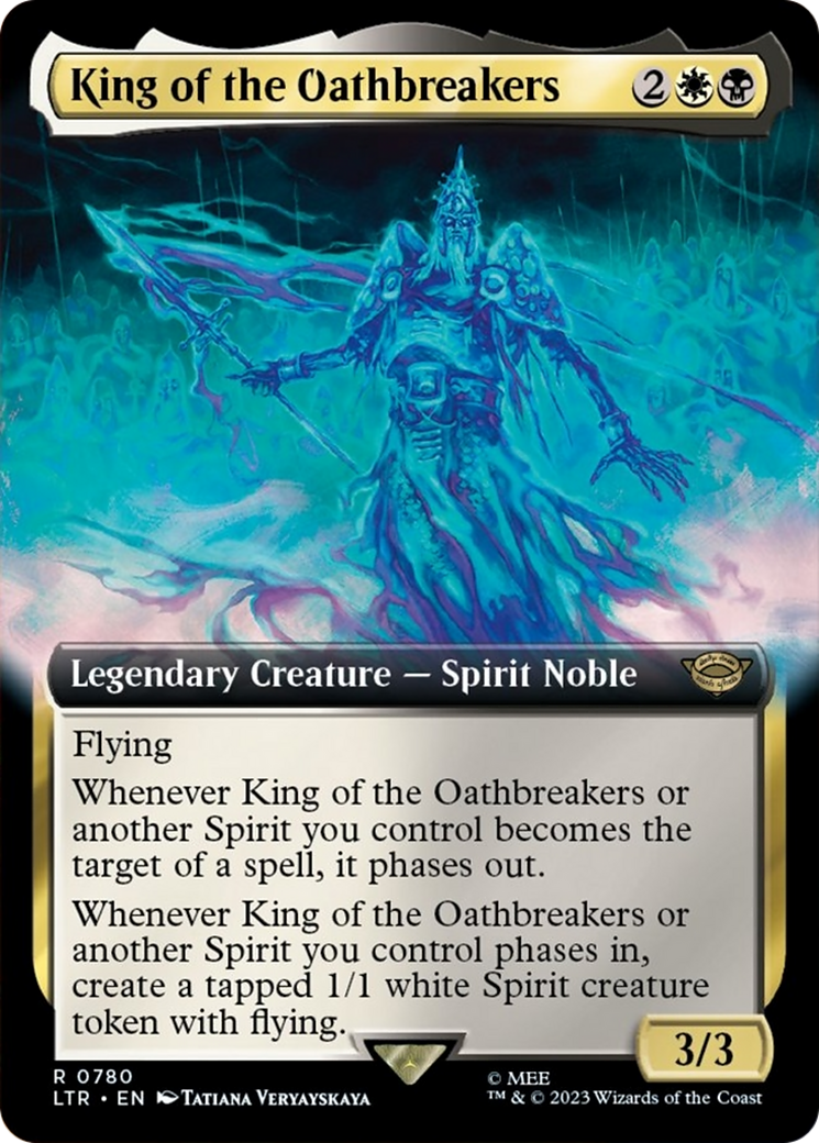 King of the Oathbreakers (0780) (Extended Art) - Surge Foil