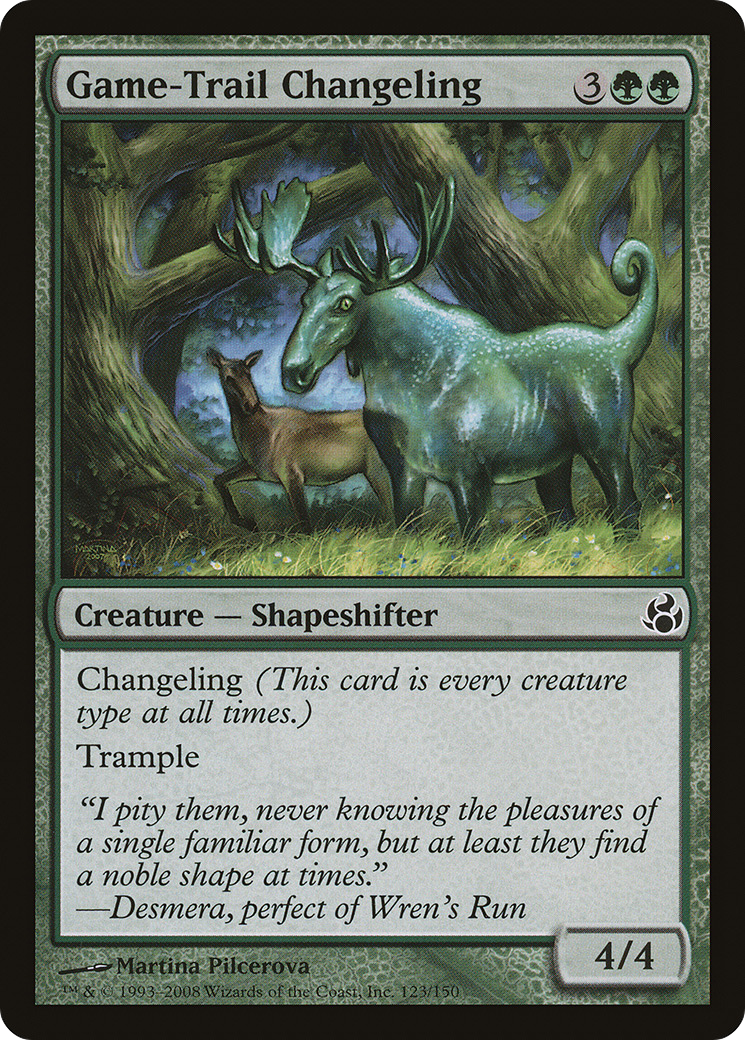 Game-Trail Changeling - Foil