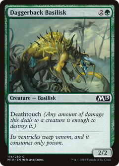 Daggerback Basilisk - Foil