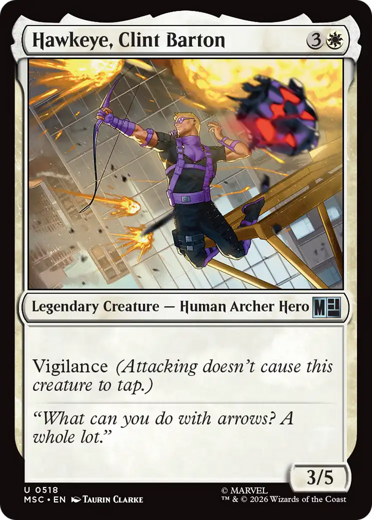 Hawkeye, Clint Barton (0518) (MSC)