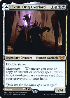 Extus, Oriq Overlord // Awaken the Blood Avatar (149) (Prerelease) (PSTX) - Foil