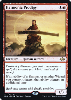 Harmonic Prodigy (132) (Prerelease) - Foil