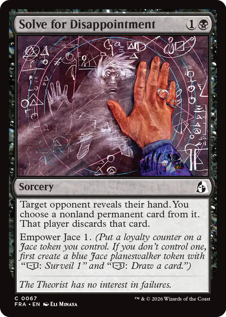 Solve for Disappointment (FRA)