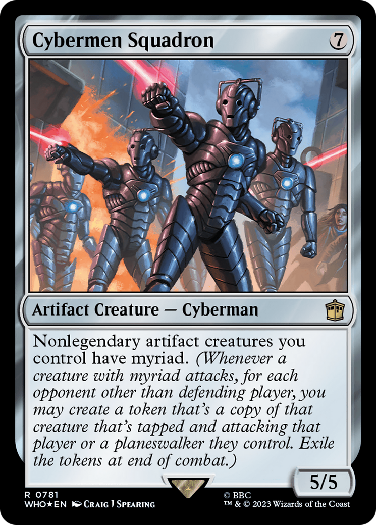 Cybermen Squadron (0781) - Surge Foil