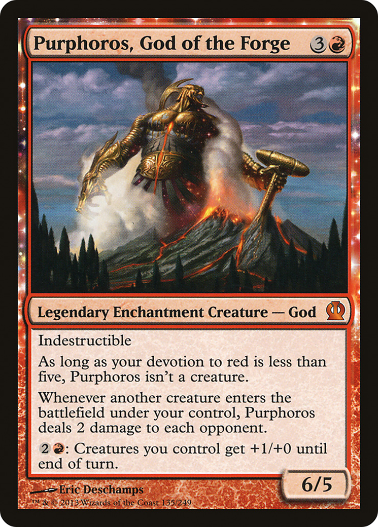 Purphoros, God of the Forge - Foil
