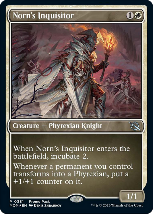Norn's Inquisitor (0381) (Promo Pack) - Foil