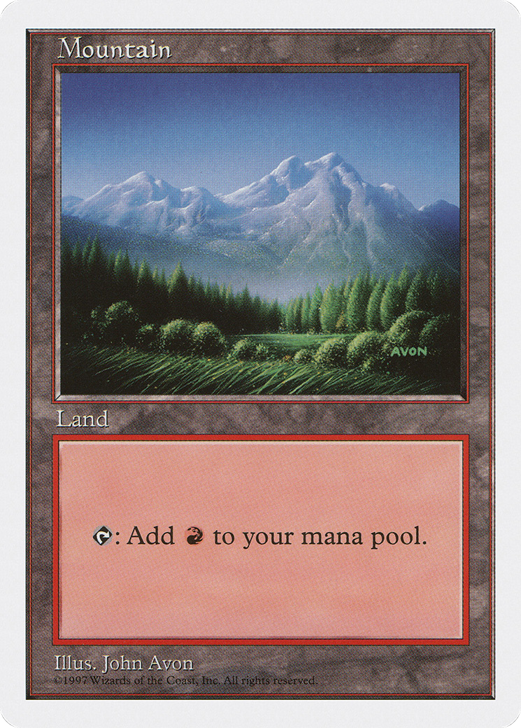 Mountain (Green Foreground)