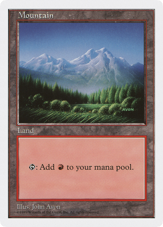 Mountain (Green Foreground)