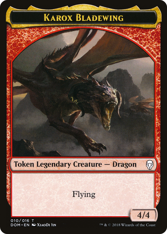 Karox Bladewing Token (010)