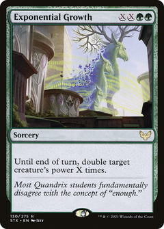Exponential Growth - Foil