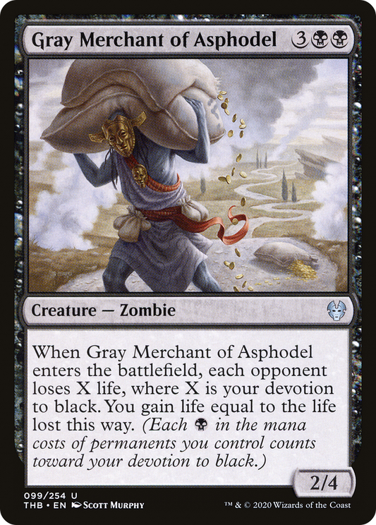 Gray Merchant of Asphodel - Foil