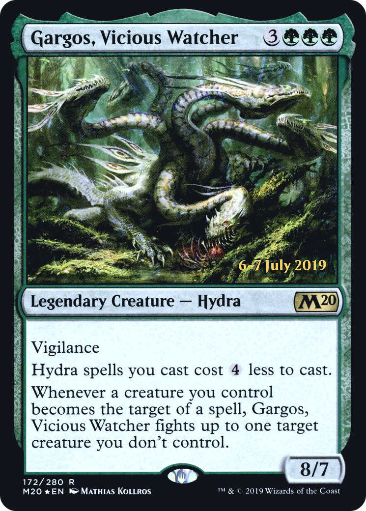 Gargos, Vicious Watcher (172) (Prerelease) - Foil