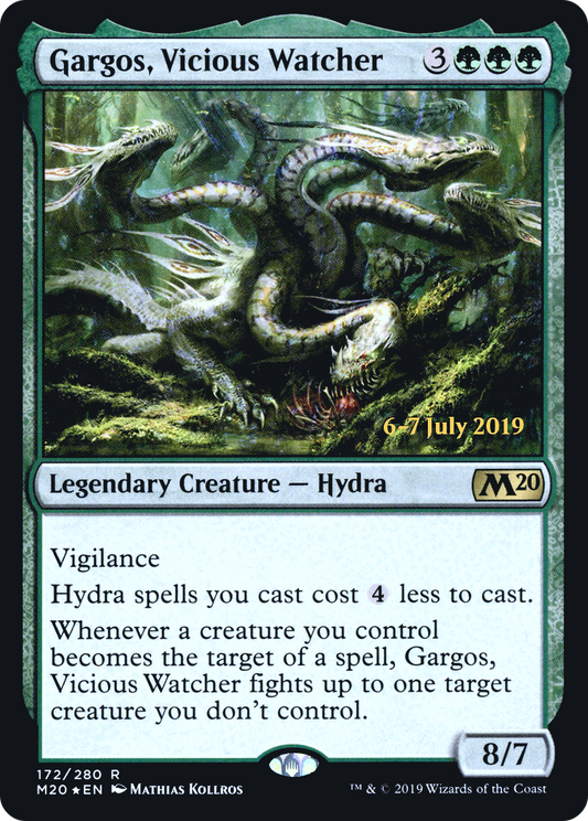 Gargos, Vicious Watcher (172) (Prerelease) - Foil
