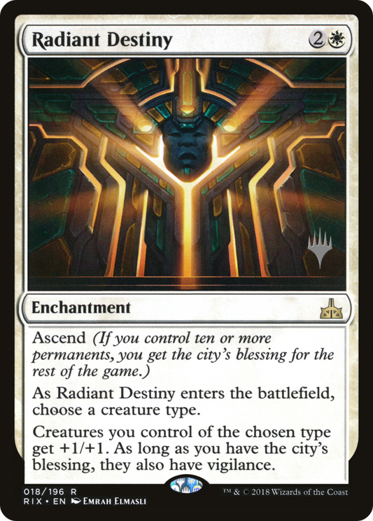 Radiant Destiny (018) (Promo Pack)