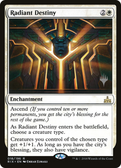 Radiant Destiny (018) (Promo Pack) - Foil