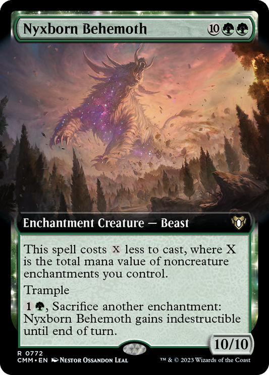 Nyxborn Behemoth (0772) (Extended Art)