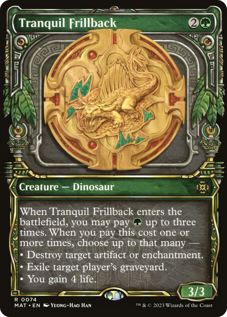Tranquil Frillback (0074) (Showcase)