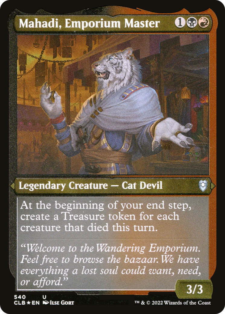 Mahadi, Emporium Master - Foil Etched