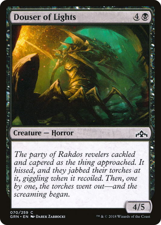 Douser of Lights - Foil