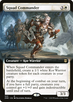 Squad Commander (323) (Extended Art) - Foil