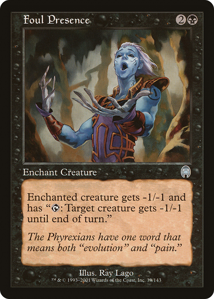 Foul Presence - Foil
