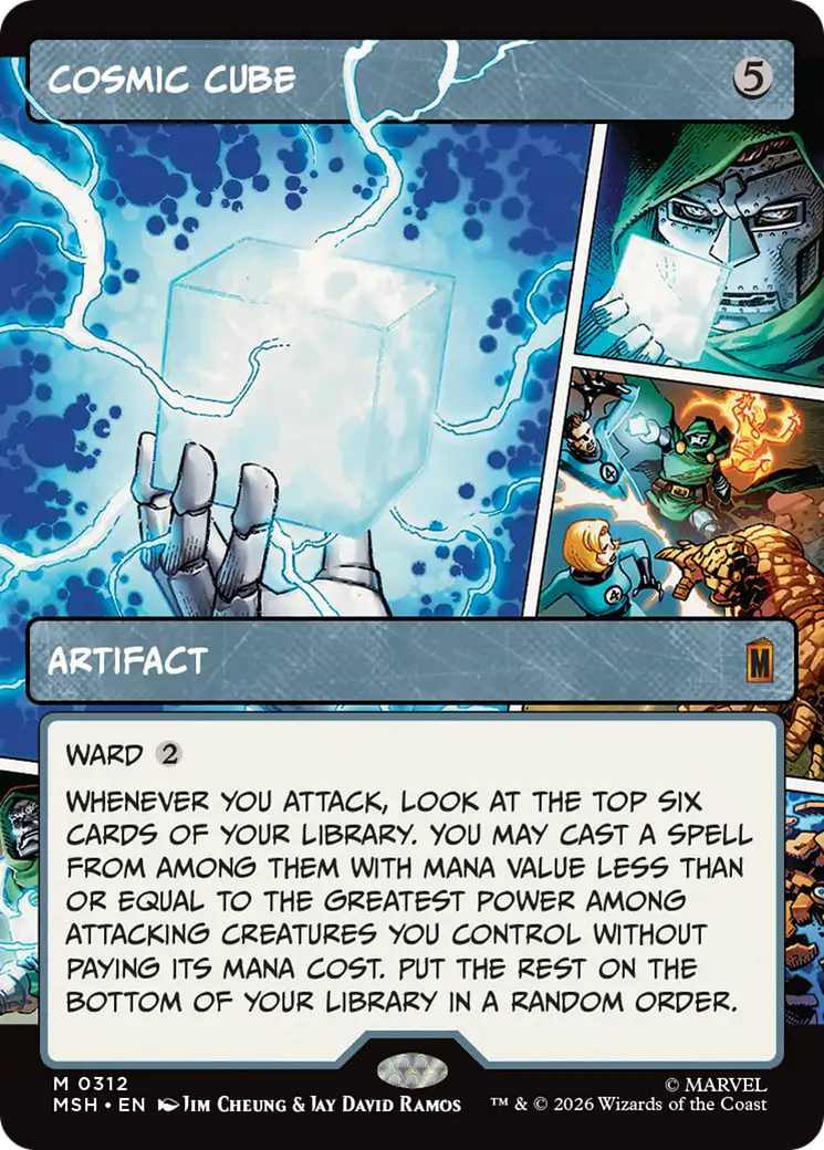 Cosmic Cube (0312) (Borderless) (MSH) - Foil