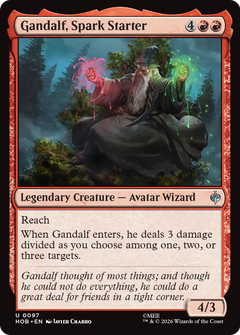 Gandalf, Spark Starter (HOB) - Foil
