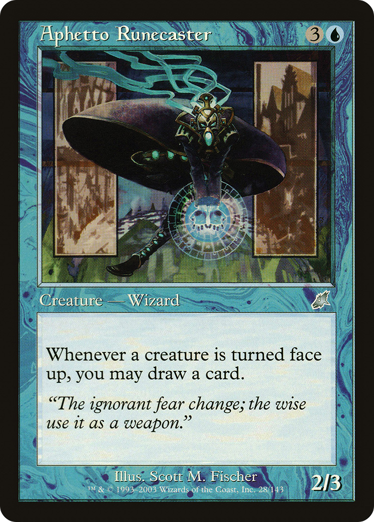 Aphetto Runecaster - Foil