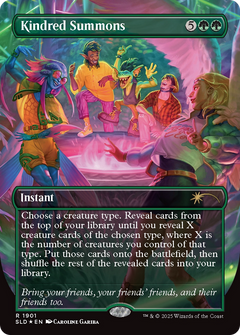 Kindred Summons (1901) (Borderless) - Foil