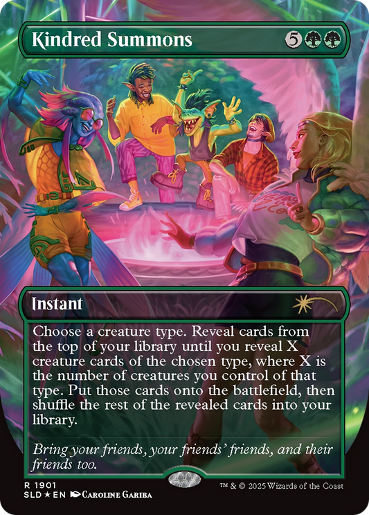 Kindred Summons (1901) (Borderless) - Foil