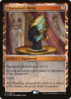 Champion's Helm (007) - Foil