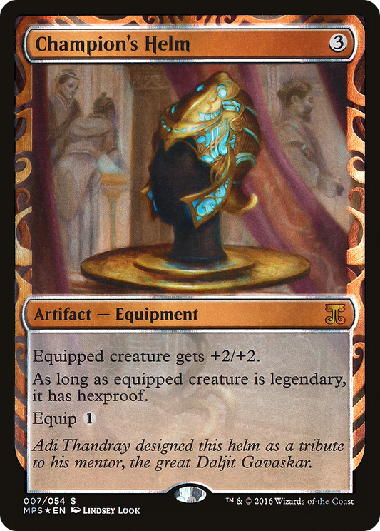 Champion's Helm (007) - Foil