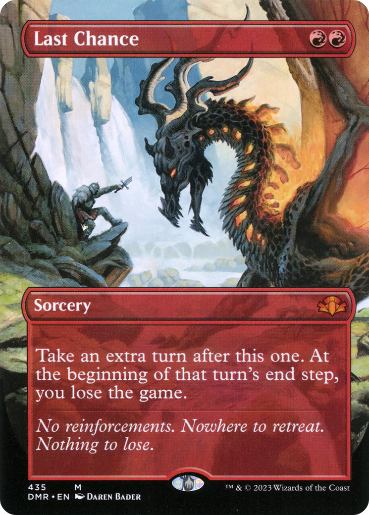 Last Chance (435) (Borderless) - Foil