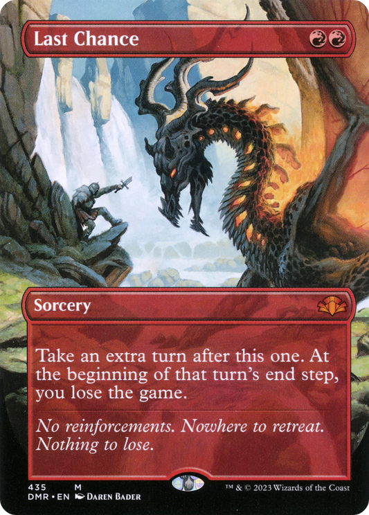 Last Chance (435) (Borderless) - Foil