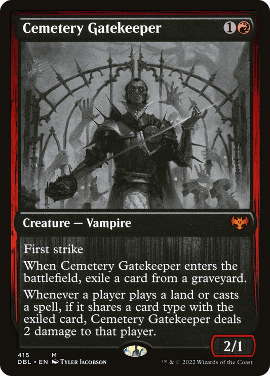 Cemetery Gatekeeper - Foil