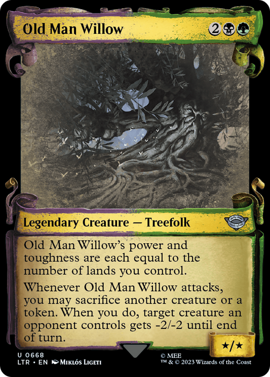 Old Man Willow (0668) (Showcase) - Silver Foil