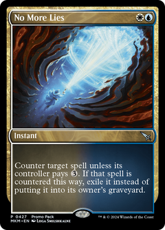 No More Lies (0427) (Promo Pack) - Foil